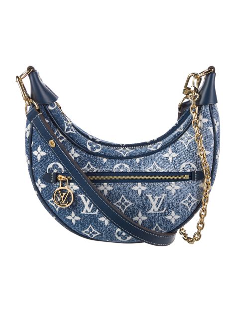 louis vuitton denim loop bag|Louis Vuitton looping mini.